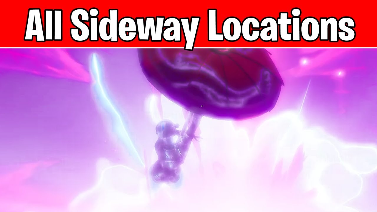 How to Enter the Sideways (All Fortnite Sideway Locations in new Season 8)