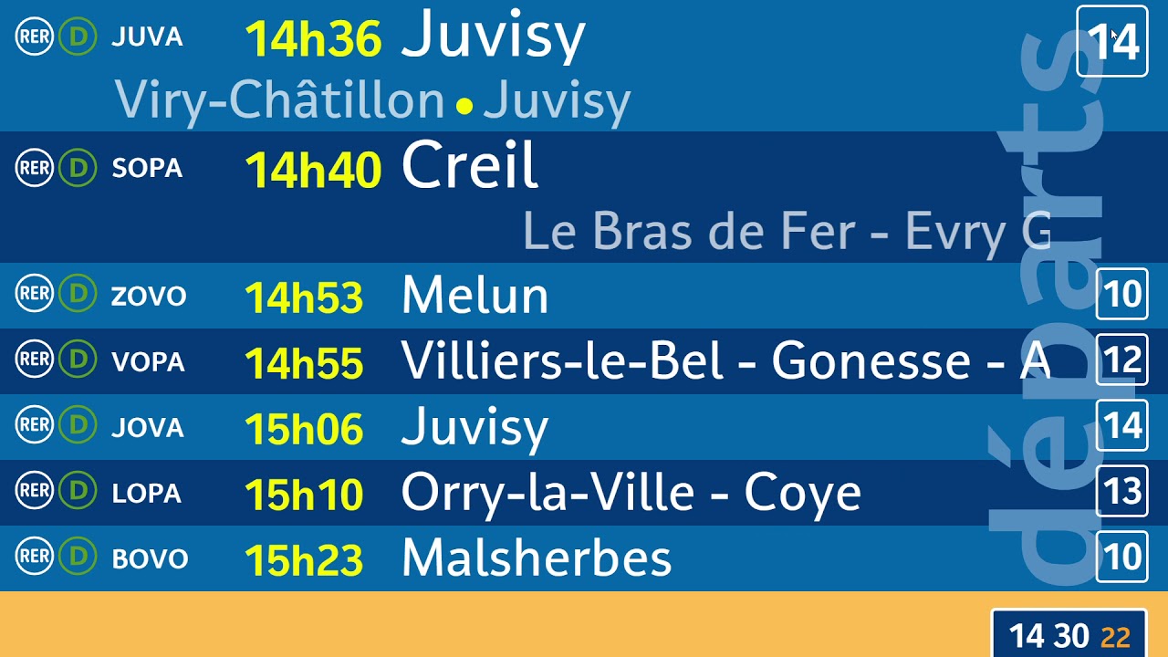 [SOCIAL GARE] Diverses annonces en gare de Corbeil-Essonnes