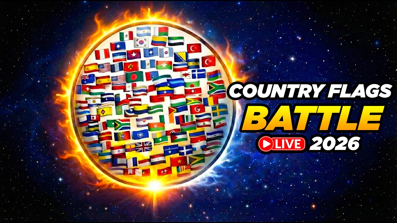 Learn Country Flags - 2026 geography🌍🎵✅ 25.02.2026 part #11