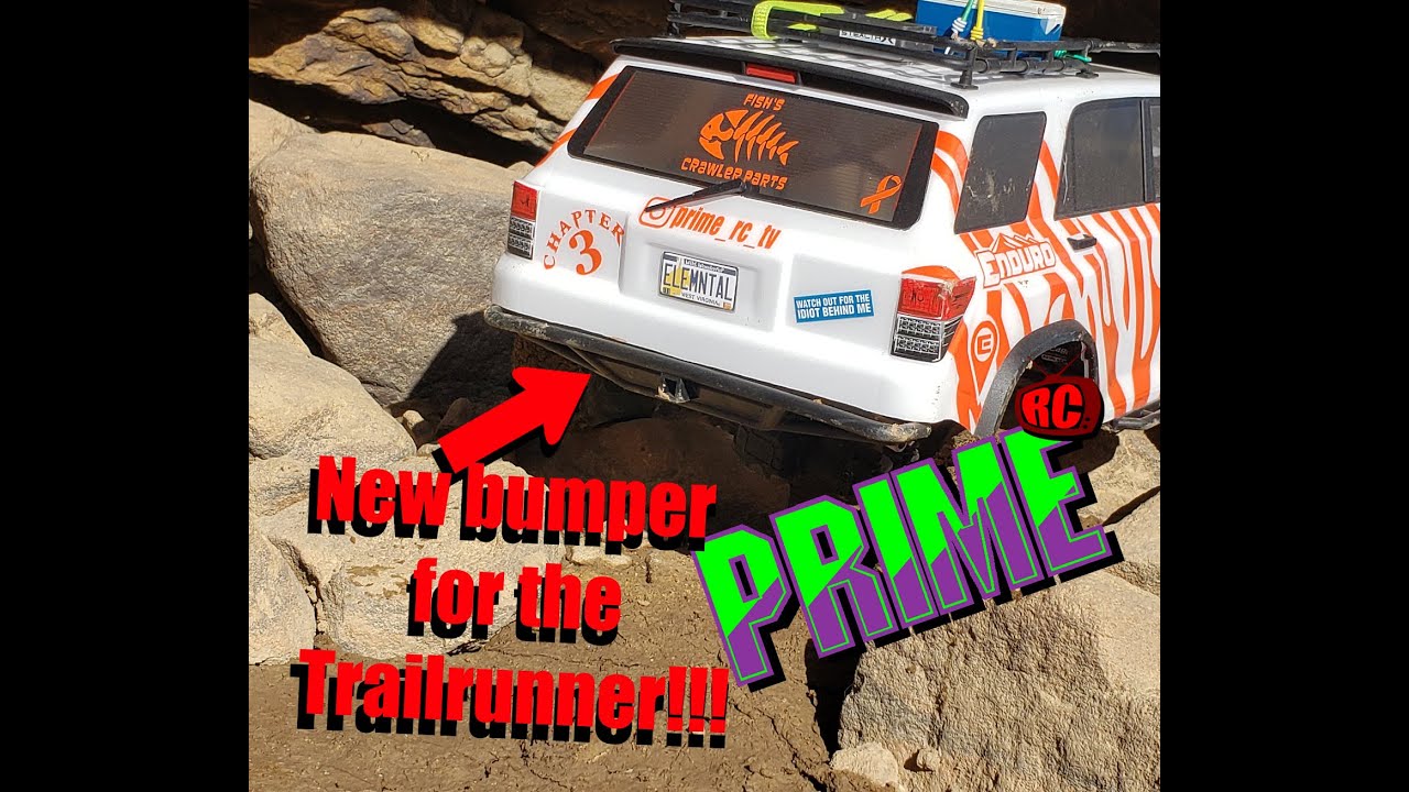 Prime RC installs a rear bumper on the Trailrunner!