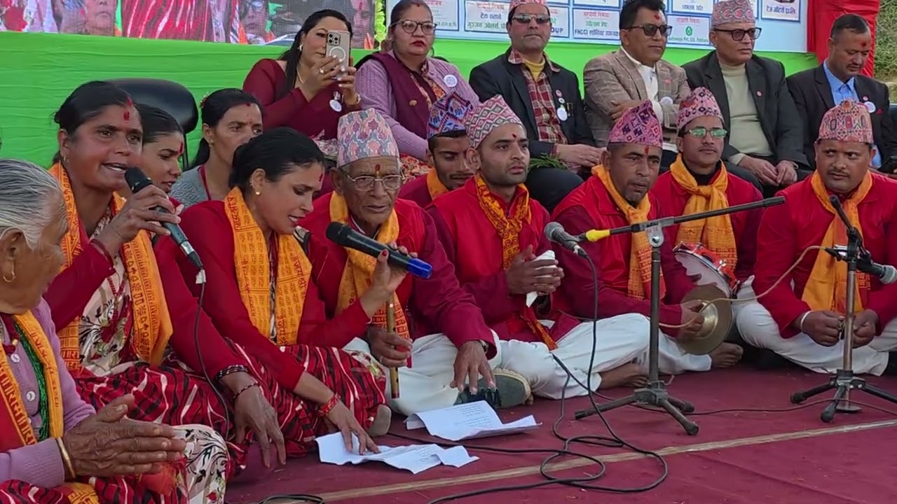 ८ औं पर्बत महोत्सवमा भजन प्रतियोगिता यस्तो भयो parbat kushma 