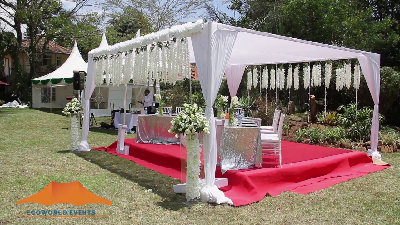 Wedding decor and tents