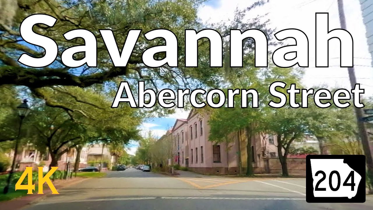 SAVANNAH GA : Abercorn Street