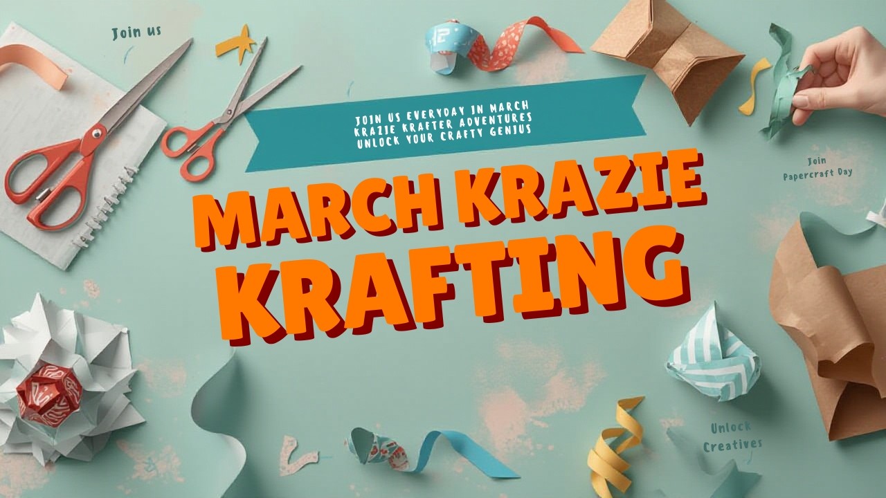 Мартовское бумажное безумие, день 2 #marchkraziekrafting26