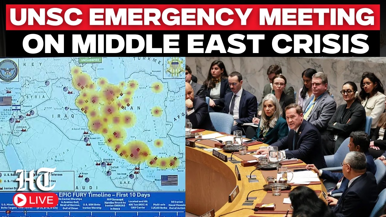 Watch Live | U.N. Security Council Emergency Meeting on Middle East | Iran War | Lebanon