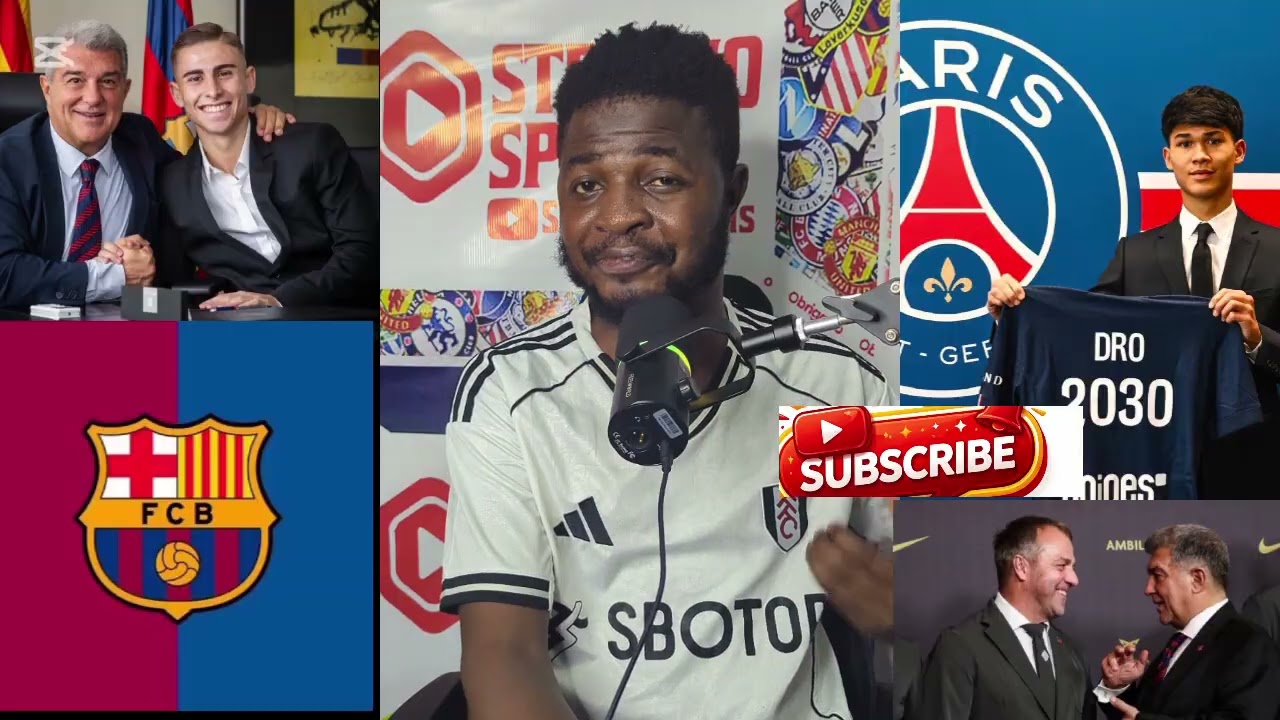 Big Barça Update 🔵🔴  Dro Joins PSG | Fermín Contract Talks | New Signing | Laporta Speaks