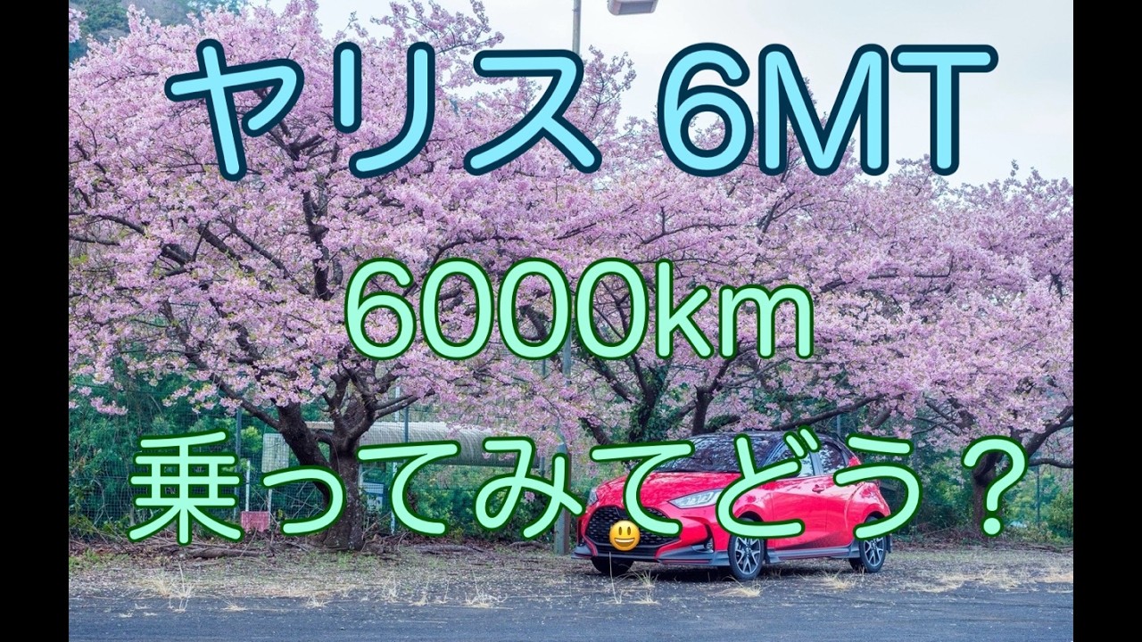 【ヤリス】6000km走ったので改めてヤリスの感想を話しながら戸田峠にのぼる【足元動画】
