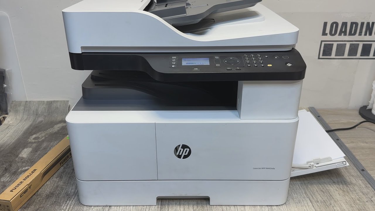 HP M443, M438 / XEROX B1022, B1025 Тефлоновый вал. Ремонт печки. Разбор