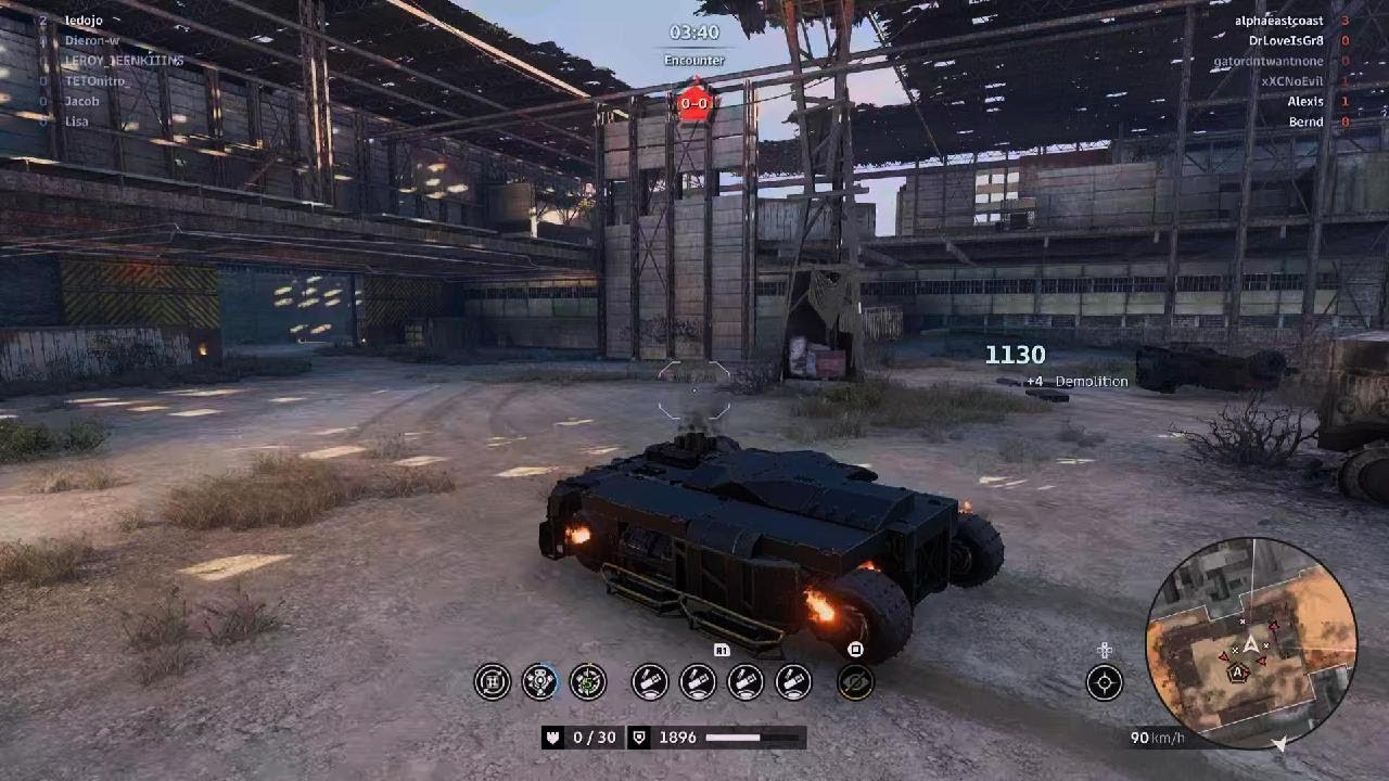 Crossout PvP. First Trial 8999 PS Build by maxgabriel11 - Gremlin, Huginn, Sabbath