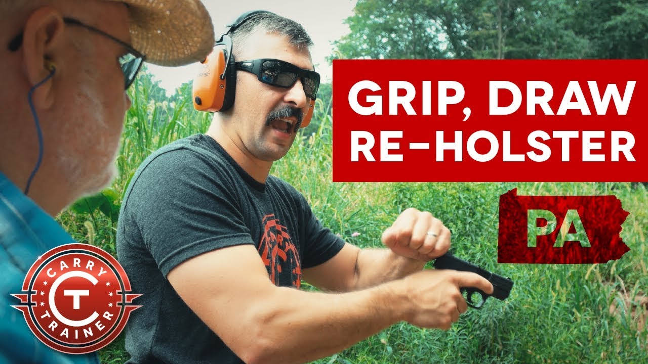 Moving to the Firing Line: GRIP, DRAW and RE-HOLSTERING | Denver, PA #2