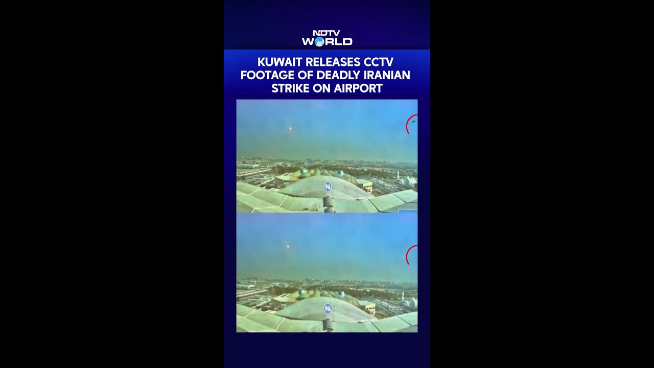 Kuwait Releases Video of Iranian Drone Strike On International Airport's Terminal 1