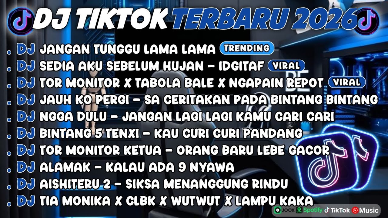 DJ TIKTOK TERBARU 2026🎵DJ JANGAN TUNGGU LAMA LAMA🎵DJ SEDIA AKU SEBELUM HUJAN - IDGITAF FULL ALBUM