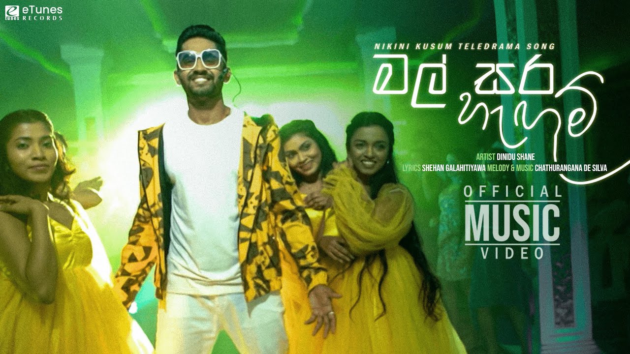 Mal Sara Hangum (මල් සර හැඟුම්) | Dinidu Shane | Nikini Kusum Teledrama Song | eTunes
