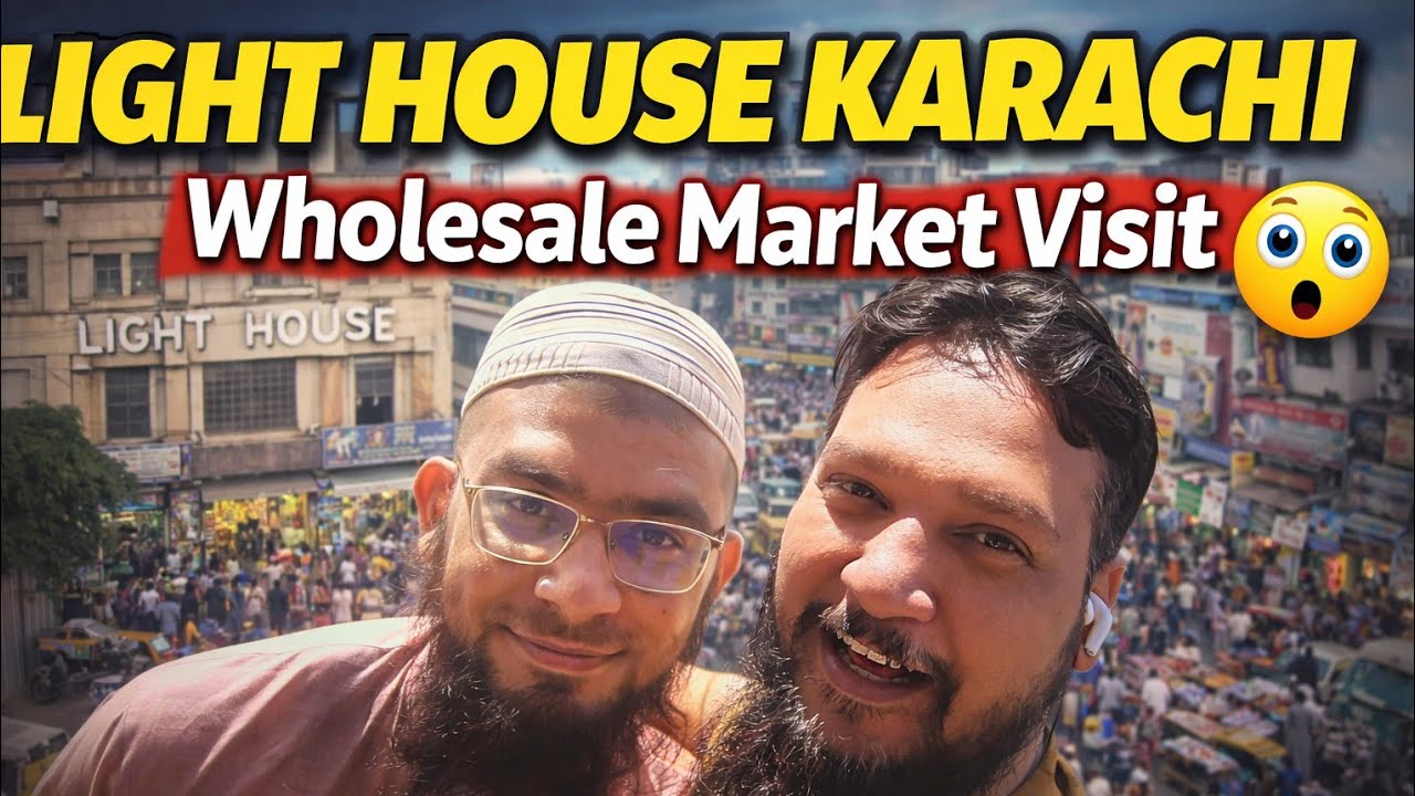 Inside Light House Karachi 😲 | Wholesale Market Vlog 2026