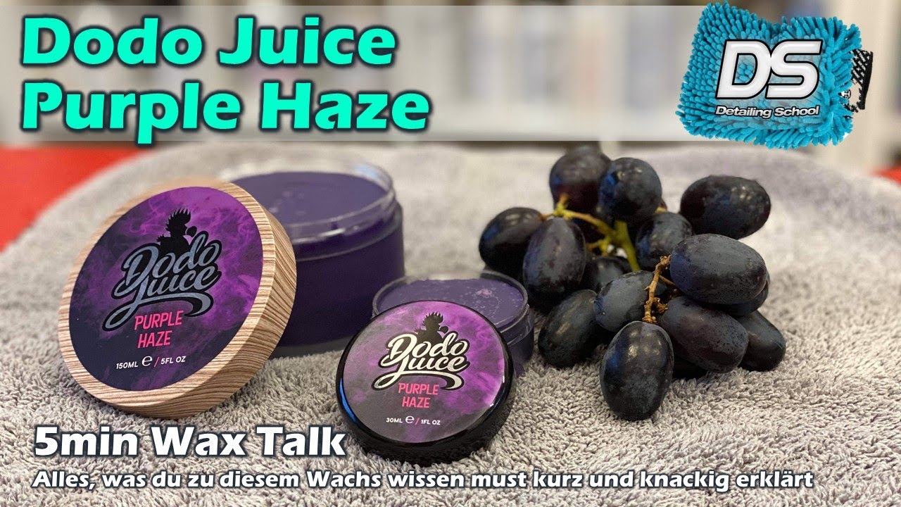 Auto-Wachse in 5min: Dodo Juice Purple Haze - natürliches Soft-Wachs für dunkle Lackfarben
