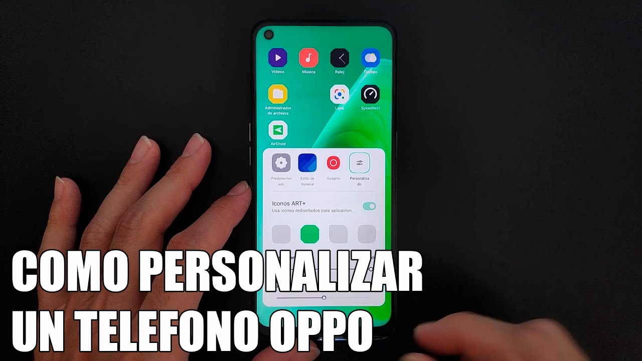 Como personalizar un Telefono OPPO - Iconos, Panel de Notificaciones, Colores