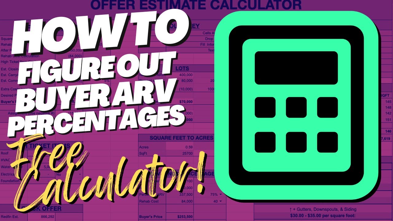 Make More Money in Real Estate Using This Percent of ARV Strategy!