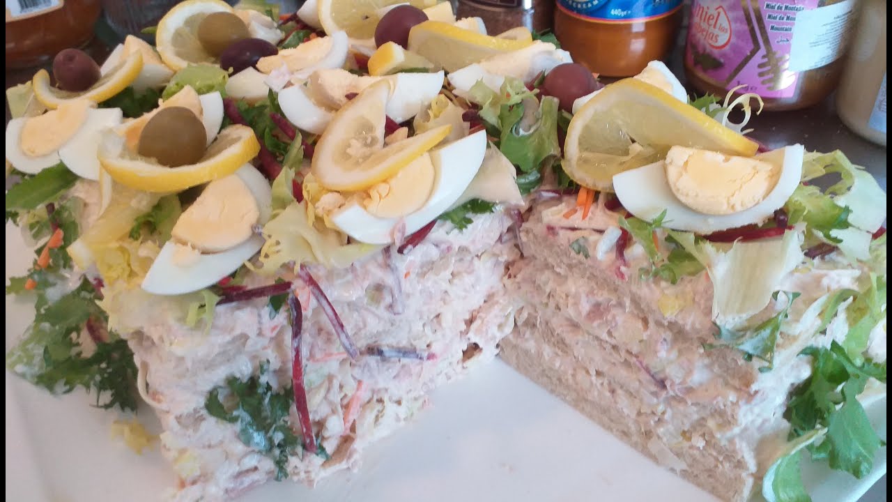 SMÖRGÅSTÅRTA MED TONFISK