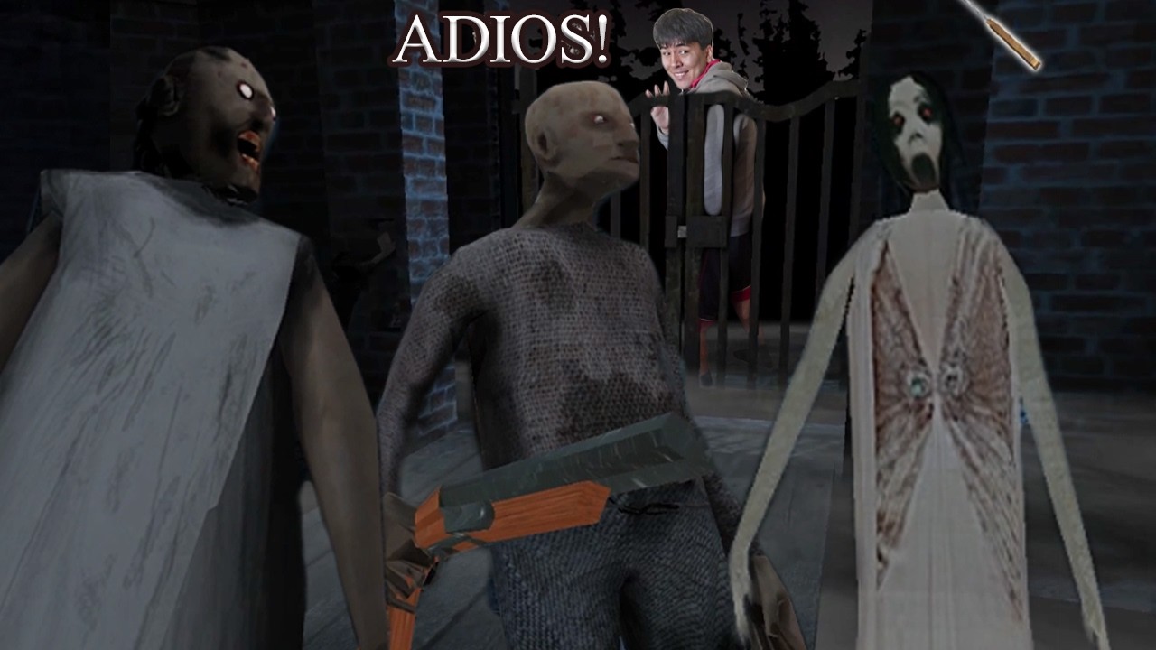 ESCAPE DE MIS ABUELOS !!! (GRANNY 3)