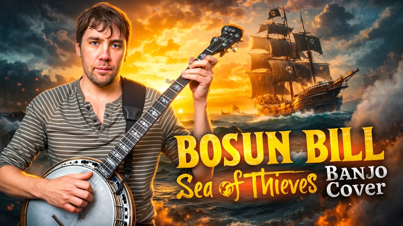 Bosun Bill from Sea Of Thieves on solo banjo