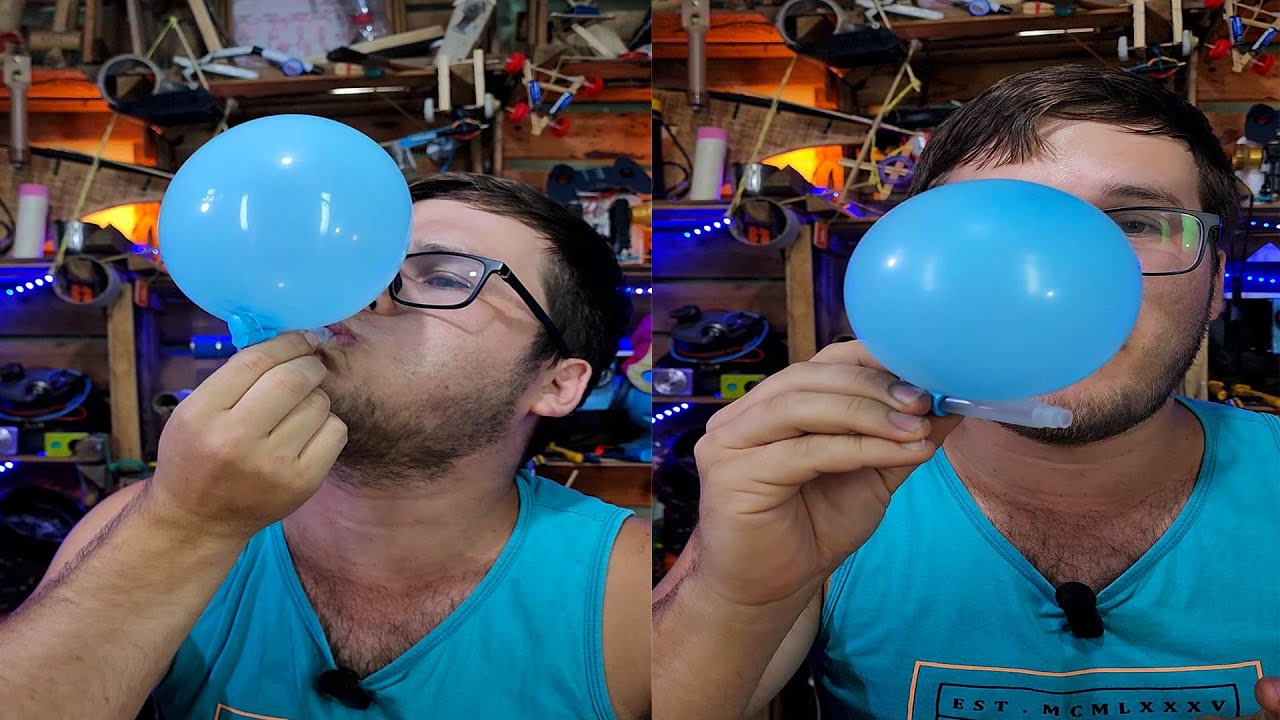 Fiz uma Vuvuzela automática usando uma caneta! Ficou muito potente!