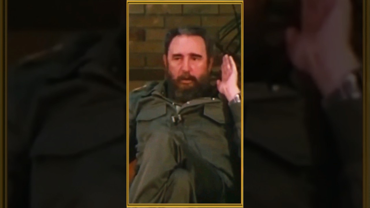 Fidel Castro hablando sobre Espa&ntilde;a 📜🇪🇸🇨🇺 #short #historia