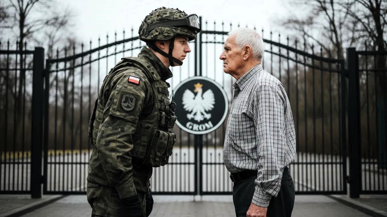 Wyśmiali starego żołnierza. Chwilę później żałowali każdego słowa