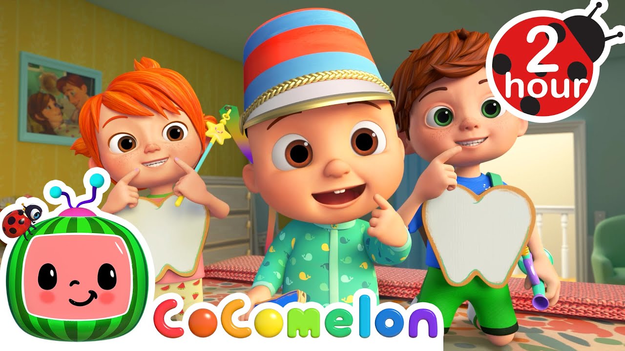 Brush Brush Your Teeth Dress-Up! | 2 HOURS CoComelon Kids Songs & Nursery Rhymes