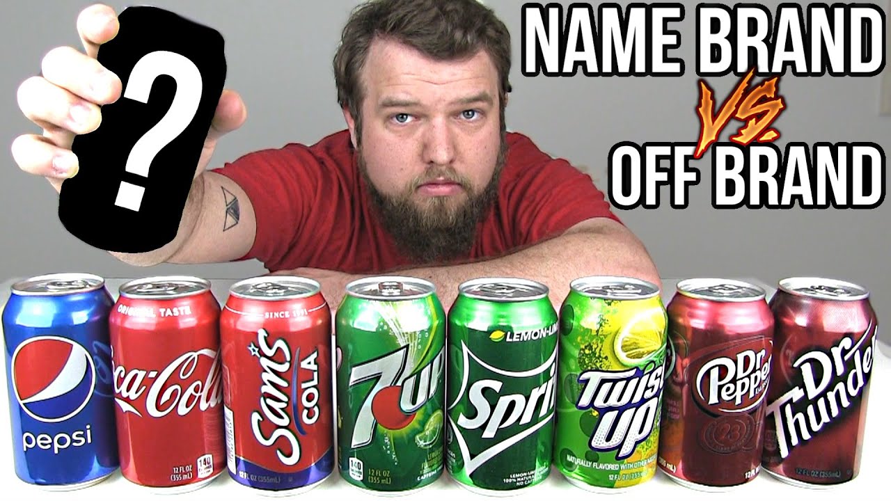 The Ultimate Soda Taste Test, Can You Even Tell The Difference??