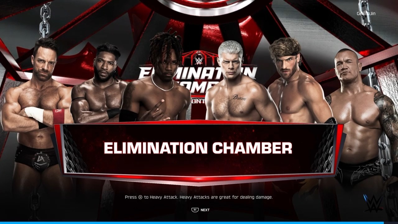 Elimination Chamber 2026 : Men's Elimination Chamber Match (WWE 2K26)