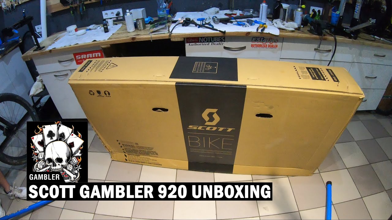 Unboxing | Розпаковка Scott Gambler 920 2020