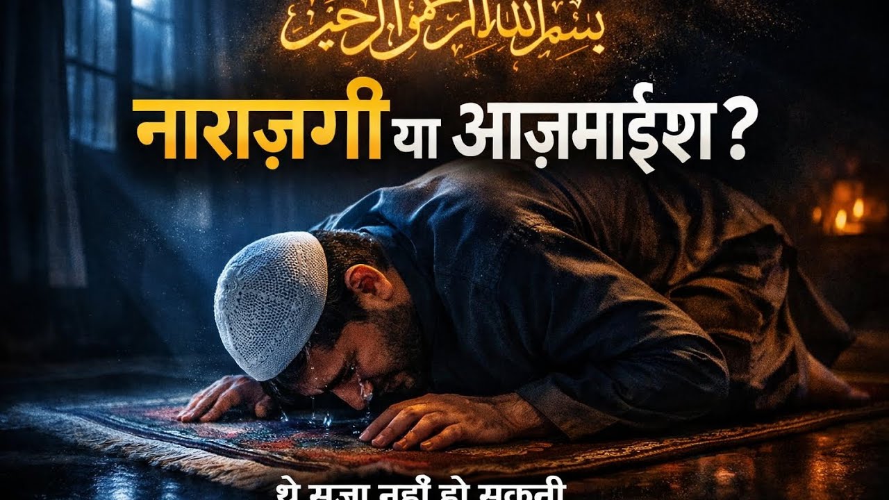 अल्लाह आपसे नाराज़ है या आपको आज़मा रहे हैं? | Heart Touching Bayan | End Tak Sunna | 