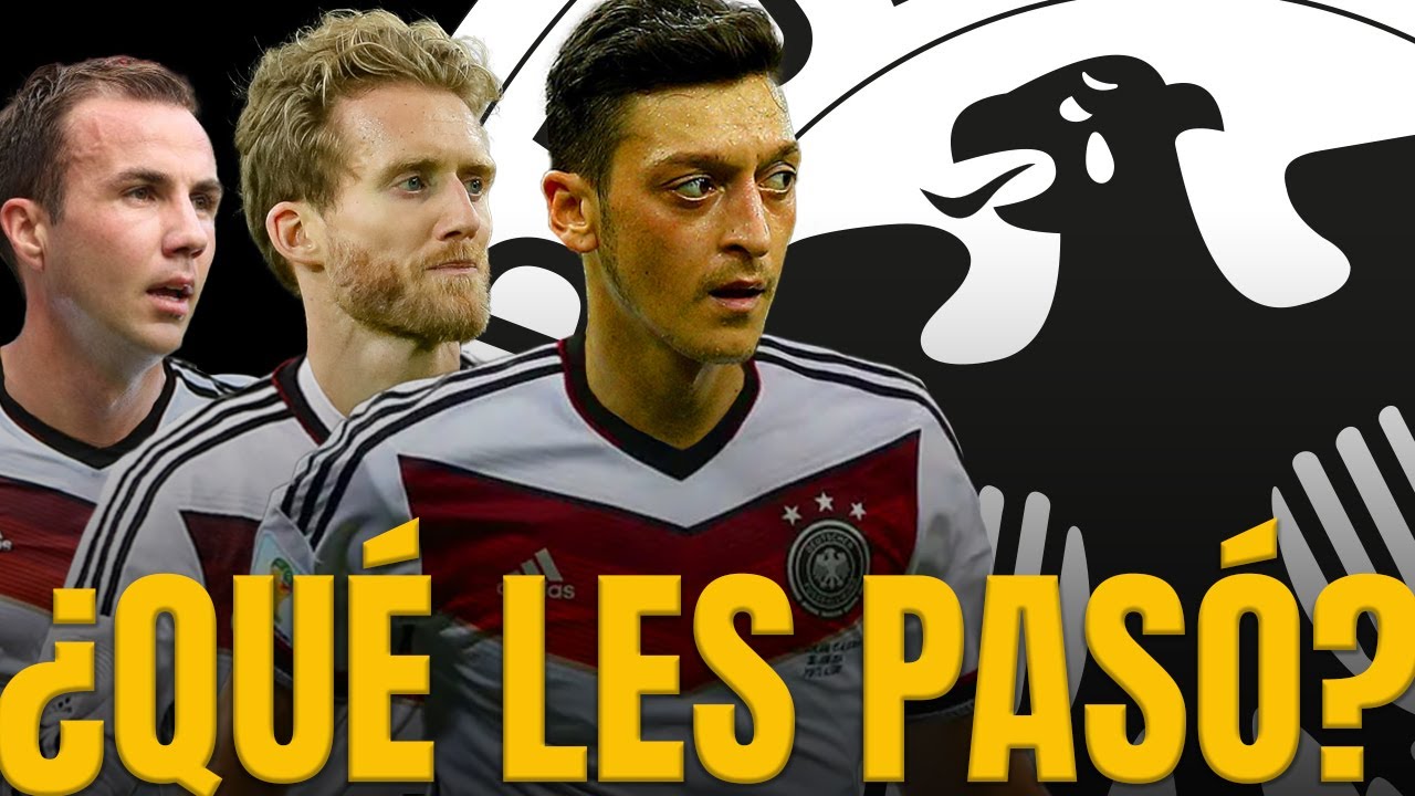 LA JOVEN ALEMANIA de 2014 ¡Cómo se derrumbó!
