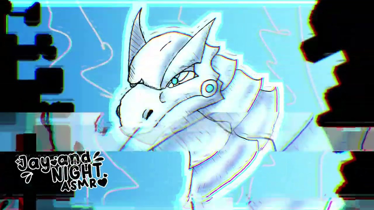 Cyber ​​Tingle Dragon — Это или то?!! #asmr #furry #dragon
