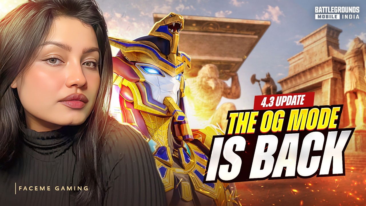 BGMI BAN AGAIN SOON?😒OG PHAROAH EVENT GAMEPLAY #bgmilive #girlgamer #pubgmobile #live
