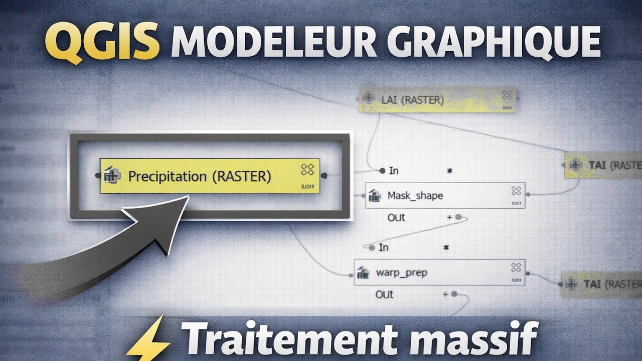 Gagnez du temps dans QGIS : Automatisez vos analyses avec le Modeleur Graphique