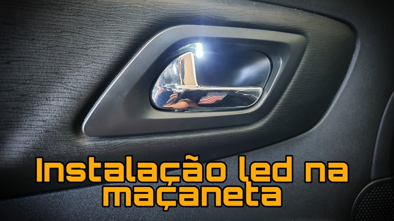 Instalação led na maçaneta Citroen C4