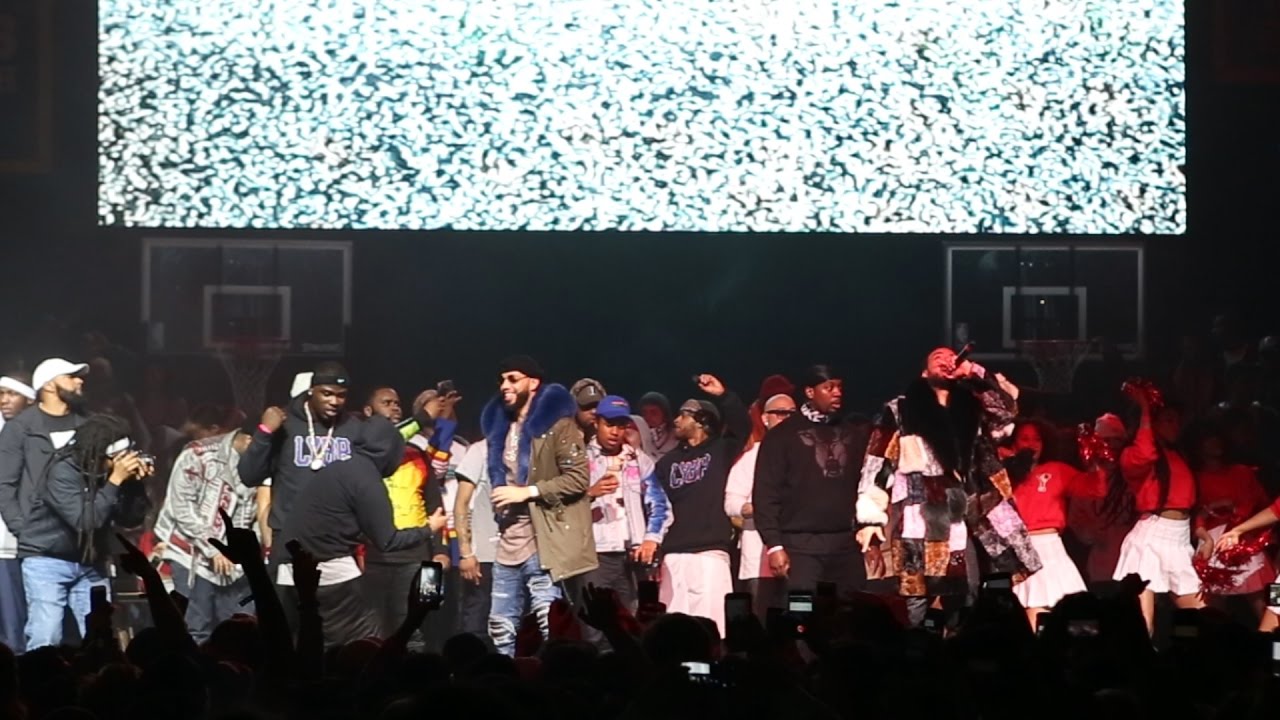 Yams Day 2017: ASAP Ferg, French Montana, and ScHoolboy Q Perform "Work (Remix)"