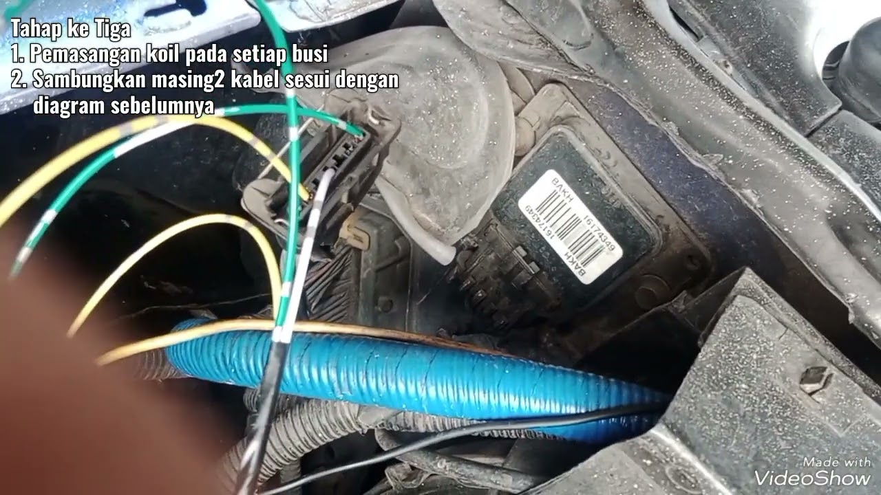 Opel Blazer DOHC 97 Menggunakan Koil Nissan X Trail T30 2500 CC