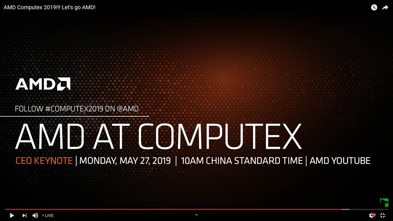 AMD Computex 2019!!! Let's go AMD!