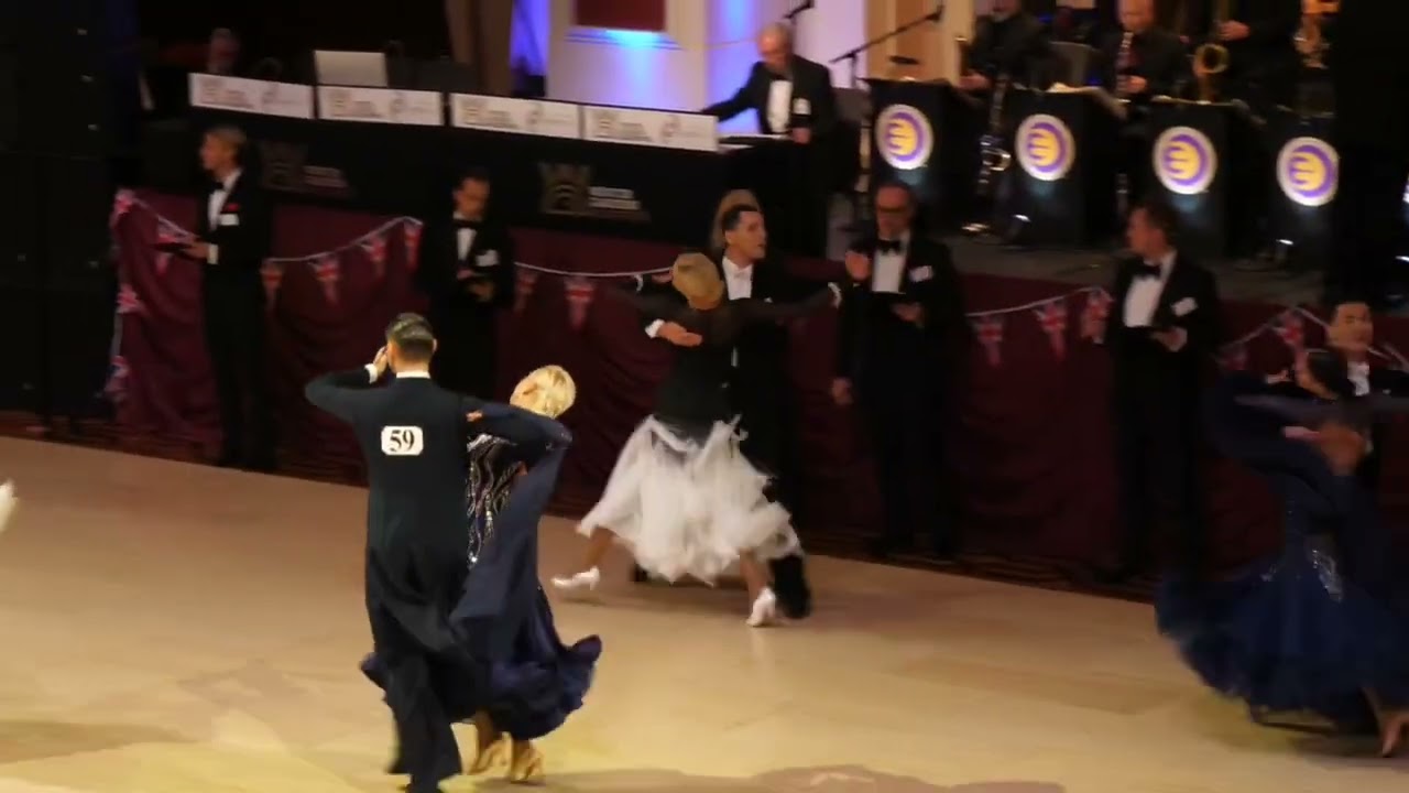 Dusan Dragovic Valeria Agikyan “Quick Step”Blackpool Dance Festival 2022