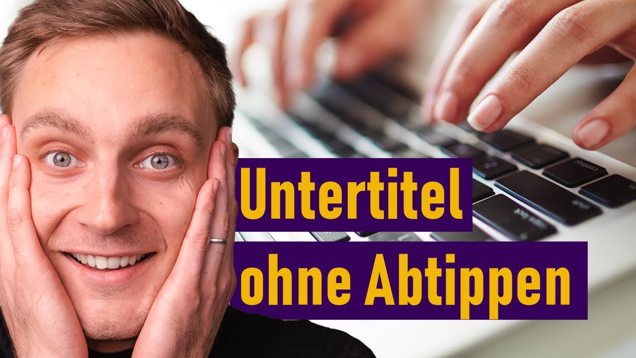 Untertitel mit automatischer Texterkennung in Premiere Pro
