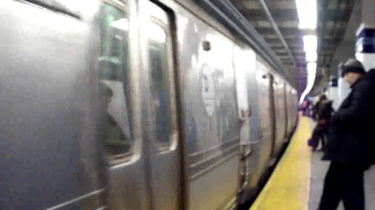 NYC Subway: R44 (A) Leaving Jay Street-Borough Hall