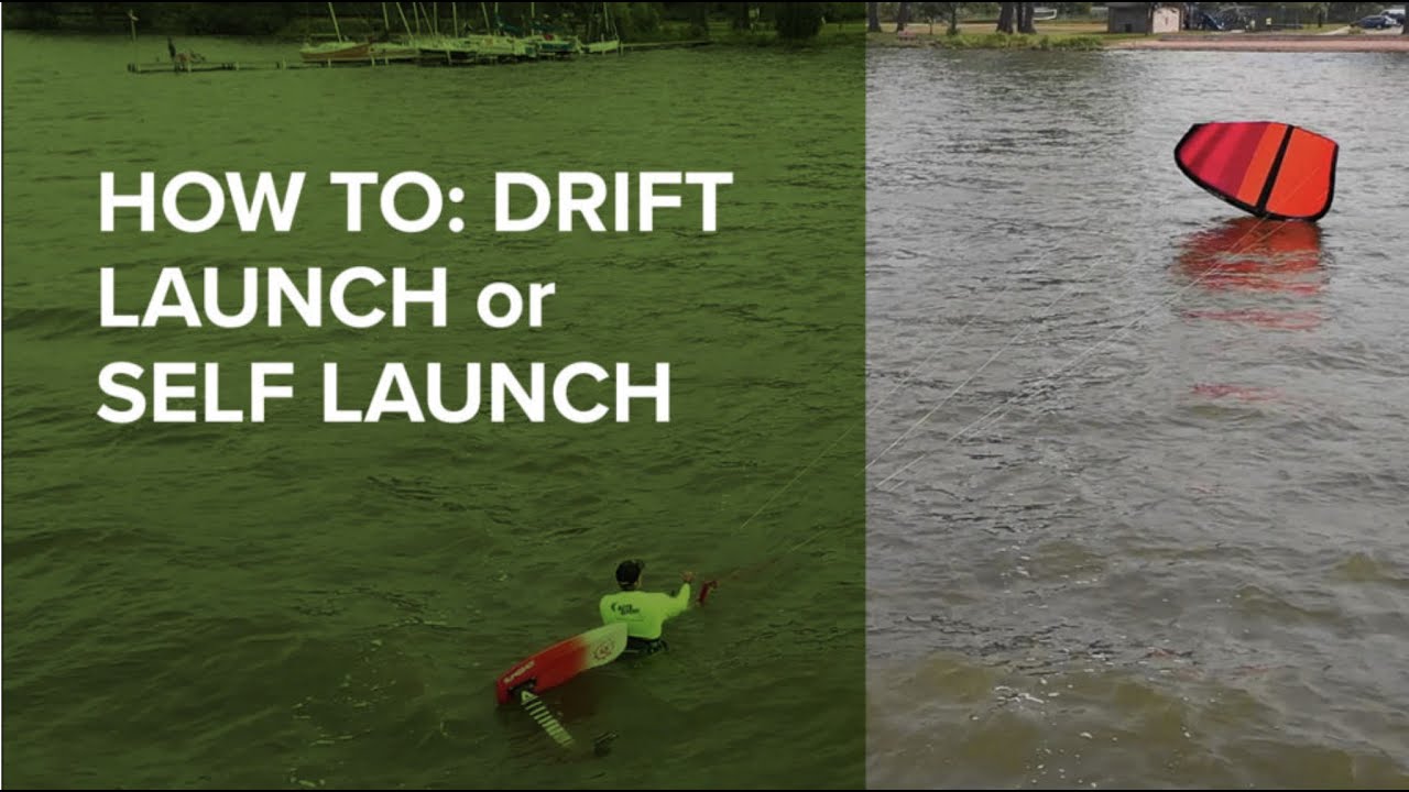 How To Drift Launch Your Kite Alone | Self Launch