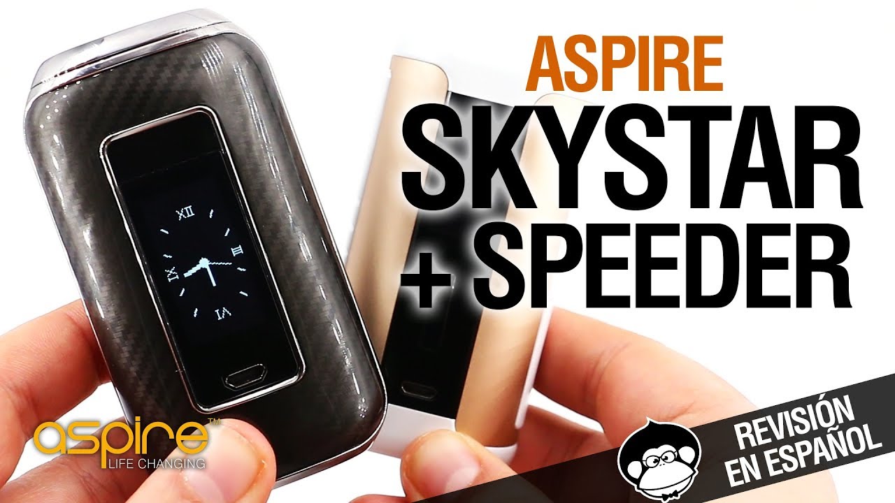 Aspire SKYSTAR - Aspire SPEEDER / el renacer de un viejo conocido / revisión