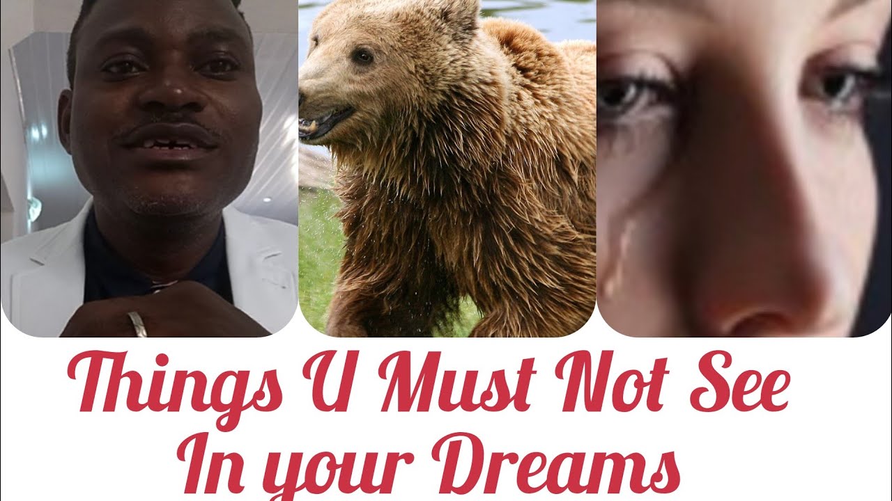 THINGS U MUST NOT SEE In Ur Dreams!!! Pst Paul S Joshua