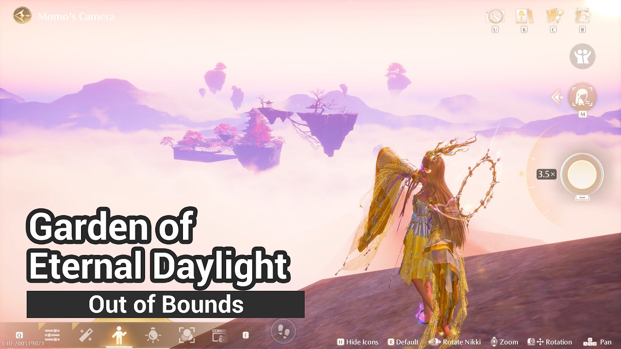 Infinity Nikki 2.2 Out of Bounds: Garden of Eternal Daylight
