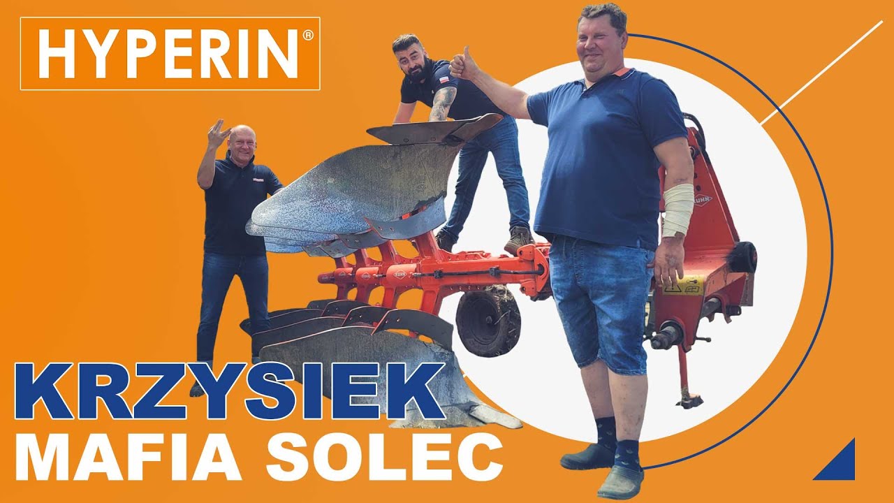 Wizyta u Krzyśka z Mafii Solec | Odrdzewianie pługa Kuhn | Calc + Bio Anticor | Hyperin