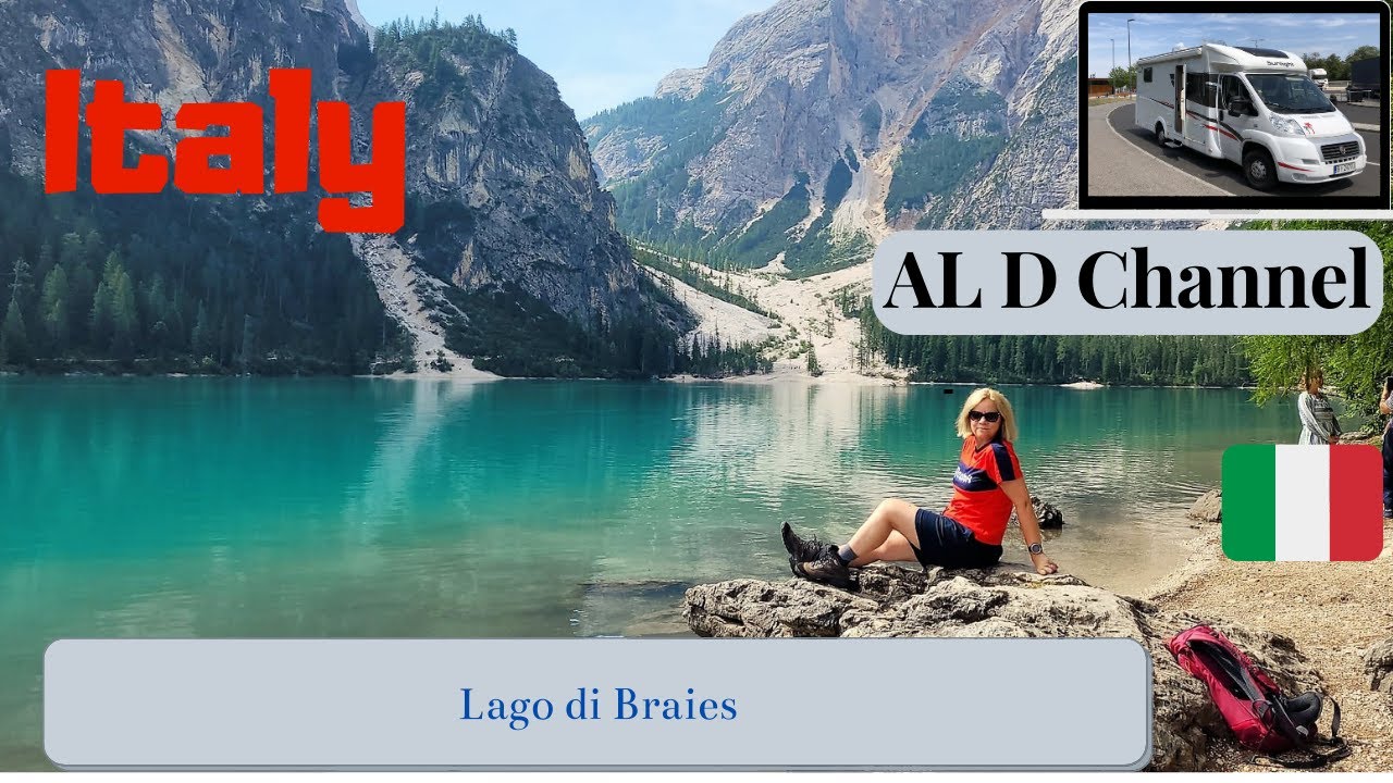 Lago di Braies - trasa wok&oacute;ł jeziora