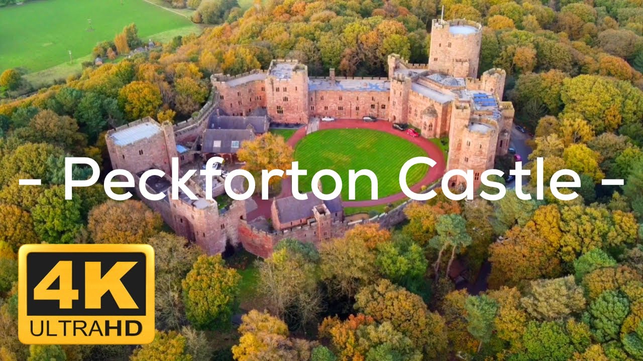 Peckforton Castle *BY DRONE 4K* - Mavic Air